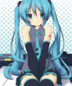 Trends Hatsune Miku Poster "Keys"