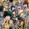 Trends HOME & APPAREL My Hero Academia Poster "Selfie"