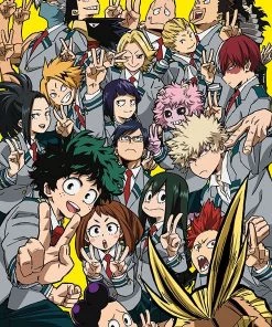 Trends HOME & APPAREL My Hero Academia Poster "Selfie"