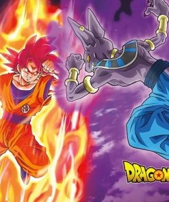 Trends Dragon Ball Super Poster "Gods Battle" HOME & APPAREL