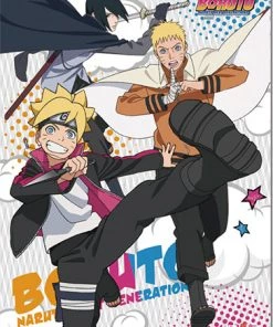 Great Eastern HOME & APPAREL Boruto Wall Scroll "Group"