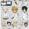 Great Eastern HOME & APPAREL The Promised Neverland Wall Scroll "Teaser Art"