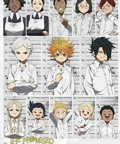 Great Eastern HOME & APPAREL The Promised Neverland Wall Scroll "Teaser Art"