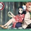 Great Eastern Demon Slayer Wall Scroll "Sabito And Makomo" HOME & APPAREL