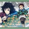 Great Eastern Demon Slayer Wall Scroll "Tanjirou And Giyu"