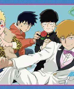 Great Eastern Mob Psycho 100 Wall Scroll "Group Valentines Day"