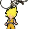 Great Eastern ACCESSORIES Dragon Ball Z Keychain Super Saiyan Goku