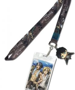 Great Eastern ACCESSORIES Attack On Titan Lanyard Eren And Armin