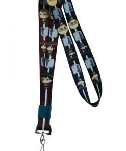 Great Eastern Attack On Titan Lanyard Chibi Salute ACCESSORIES