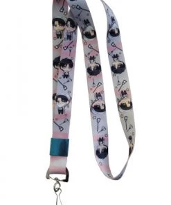 Great Eastern Attack On Titan Lanyard Chibi Eren And Levi ACCESSORIES