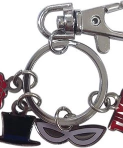Great Eastern Sailor Moon Keychain Tuxedo Mask Charm