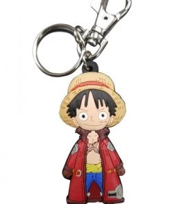 Great Eastern One Piece Keychain Luffy Punk Hazard Ver. ACCESSORIES