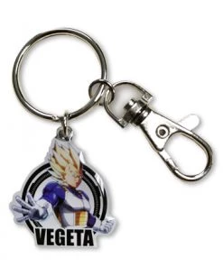 Great Eastern ACCESSORIES Dragon Ball Z Fighters Keychain Super Saiyan Vegeta