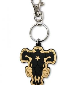Great Eastern Black Clover Keychain Black Bulls ACCESSORIES