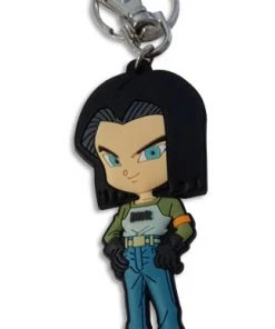 Great Eastern Dragon Ball Super Keychain Android 17 ACCESSORIES