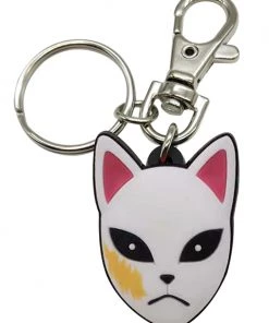 Great Eastern ACCESSORIES Demon Slayer Keychain Sabito Warding Mask