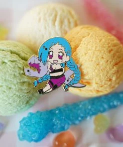 Naytendo ACCESSORIES Jinx Enamel Pin Cutesy Ver.