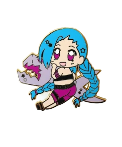 Naytendo ACCESSORIES Jinx Enamel Pin Cutesy Ver.