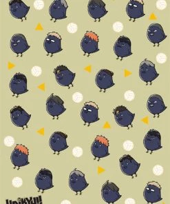 Great Eastern Haikyu!! Throw Blanket Crow Ver. HOME & APPAREL