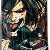 Great Eastern HOME & APPAREL Attack On Titan Throw Blanket Eren & Mikasa Ver.
