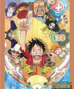 Great Eastern HOME & APPAREL One Piece Wall Scroll "All Aboard"