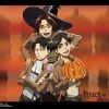 Great Eastern HOME & APPAREL Attack On Titan Wall Scroll "Halloween Group"