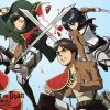 Great Eastern Attack On Titan Wall Scroll "Watermelon Fight"