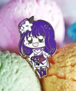 Naytendo ACCESSORIES Raiden Enamel Pin Cutesy Ver.