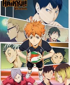 Great Eastern Haikyu!! Throw Blanket Keyart Ver. 2 HOME & APPAREL