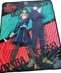 Great Eastern HOME & APPAREL Jujutsu Kaisen Throw Blanket Megumi & Nobara Ver.