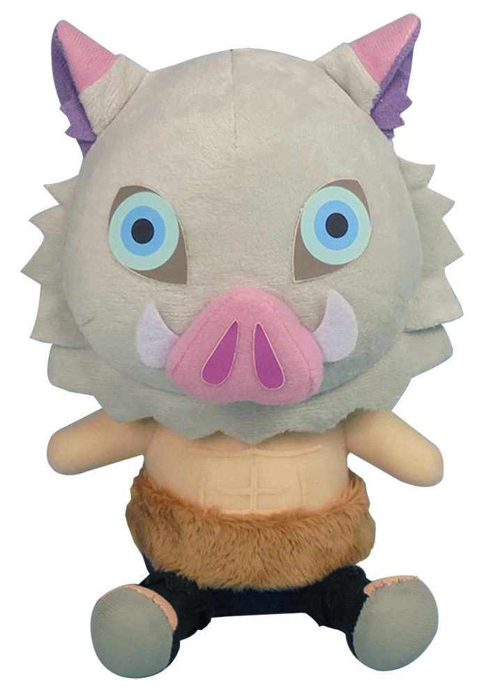 Great Eastern HOME & APPAREL Demon Slayer Plush Inosuke Sitting 3 Great Eastern HOME & APPAREL Demon Slayer Plush Inosuke Sitting