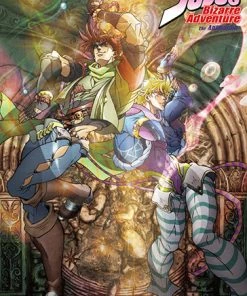 Great Eastern Jojo's Bizarre Adventure Wall Scroll S3 Key Art "Duo" HOME & APPAREL