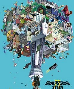 Great Eastern Mob Psycho 100 Wall Scroll "S2 Key Art"