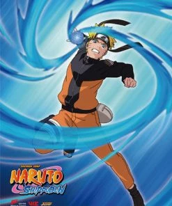 Great Eastern Naruto Shippuden Wall Scroll "Naruto Rasengan"