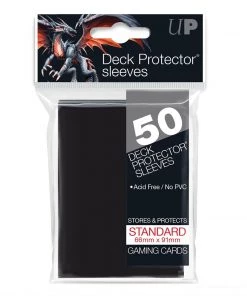 TCG Ultra Pro Sleeves Gloss Charcoal Black (50 Count)