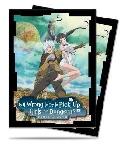 Is It Wrong To Try To Pick Up Girls In A Dungeon? Ultra Pro Sleeves Bell And Hestia Ver. (65 Count) TCG