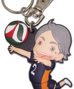 Great Eastern ACCESSORIES Haikyu Keychain Sugawara