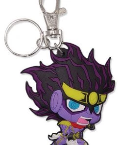 Great Eastern Jojo's Bizarre Adventure Keychain Star Platinum ACCESSORIES