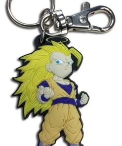 Great Eastern Dragon Ball Z Keychain Super Saiyan 3 Goku ACCESSORIES