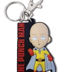 Great Eastern One Punch Man Keychain Saitama Ver. B