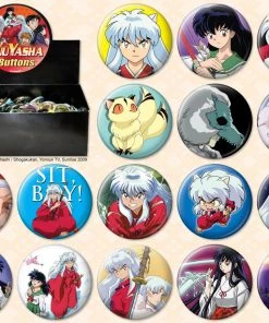 Ata-Boy Inuyasha Buttons ACCESSORIES