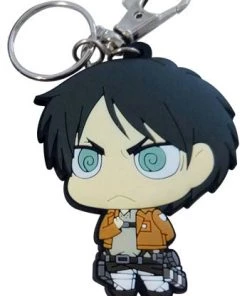 Great Eastern ACCESSORIES Attack On Titan Keychain Eren Dedicated
