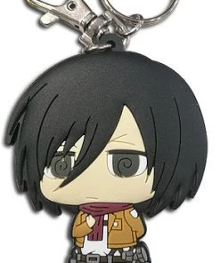 Great Eastern ACCESSORIES Attack On Titan Keychain Mikasa Dedicated