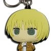 Great Eastern Attack On Titan Keychain Armin Dedicated
