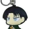 Great Eastern ACCESSORIES Attack On Titan Keychain Levi Dedicated
