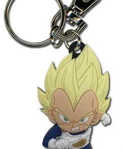 Great Eastern ACCESSORIES Dragon Ball Super Keychain Super Saiyan Vegeta