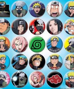 Ata-Boy Naruto Buttons ACCESSORIES