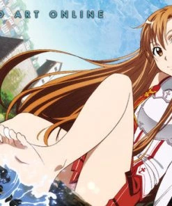 Great Eastern Sword Art Online Wall Scroll "Asuna At The Creek"