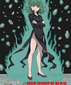Great Eastern One Punch Man Wall Scroll "Terrible Tornado"