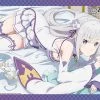 Great Eastern Re:Zero Wall Scroll "Emilia And Puck " HOME & APPAREL